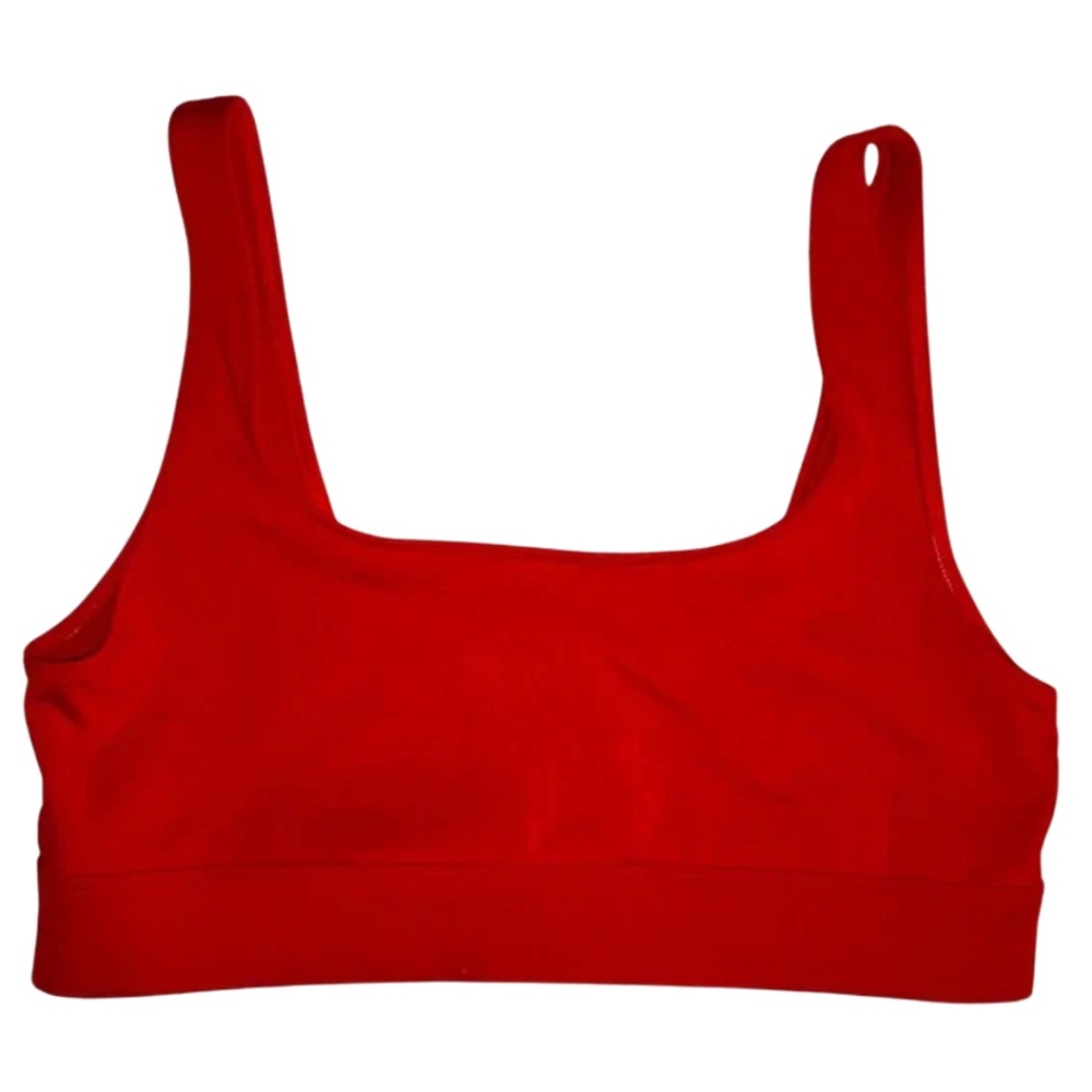L | Apple Red Sports Bra